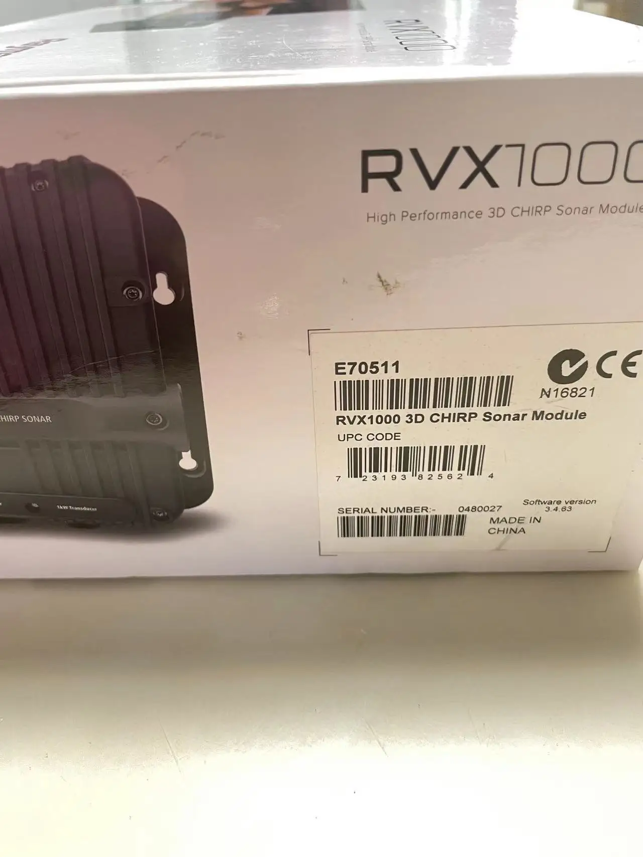 スプレーマリンrvx10003Dチャリップソナーモジュールe70511