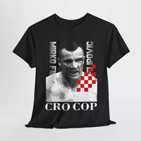 Mirko Cro Cop Filipovic Croatian MMA Legend Kickboxing Taekwondo T-Shirt Summer Cotton Men's Women Tee Streetwear Casual Trendy