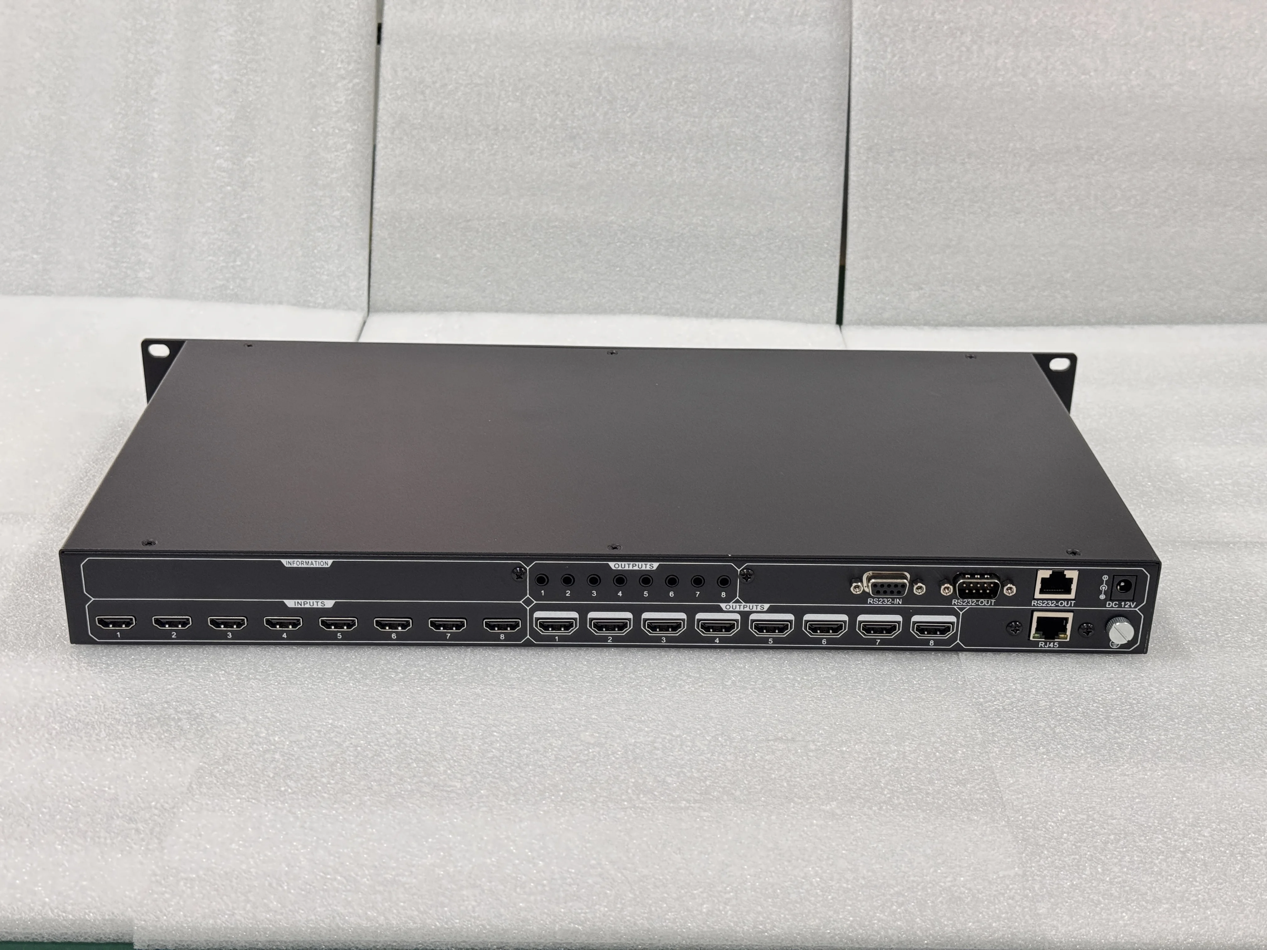 

DTECH DT-7488A (2-й) 8x8 HDMI Video Matrix 8 входов 8 выходов EDID бесшовный коммутатор 4K 30 Гц