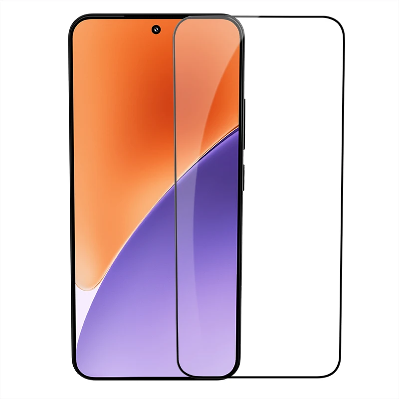 NILLKIN 耐衝撃性湾曲フィルム Xiaomi 15 Pro/15 Ultra 用、傷防止、指紋防止、0.33mm 超薄型、ツールキット付き