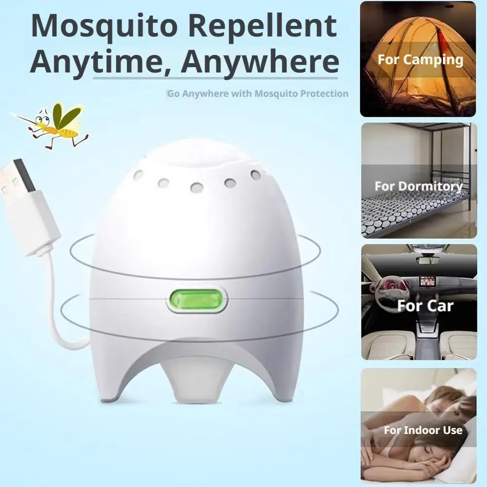 1SET USB Car Electric Mosquito Repellent Device Mobile Plug-In Heater Home Universal Mosquito Control Incense for Vehicle Safety view 3