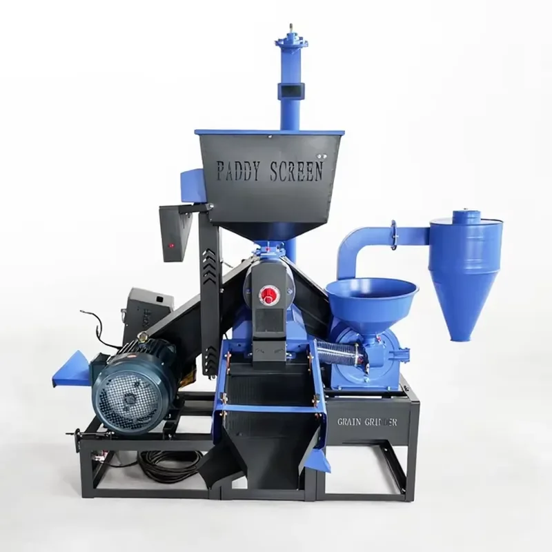 Commercial Rice Milling Machine 6N70 Pro Max Rice Huller Mill High Power Full Automatic Rice Polisher with Elevator