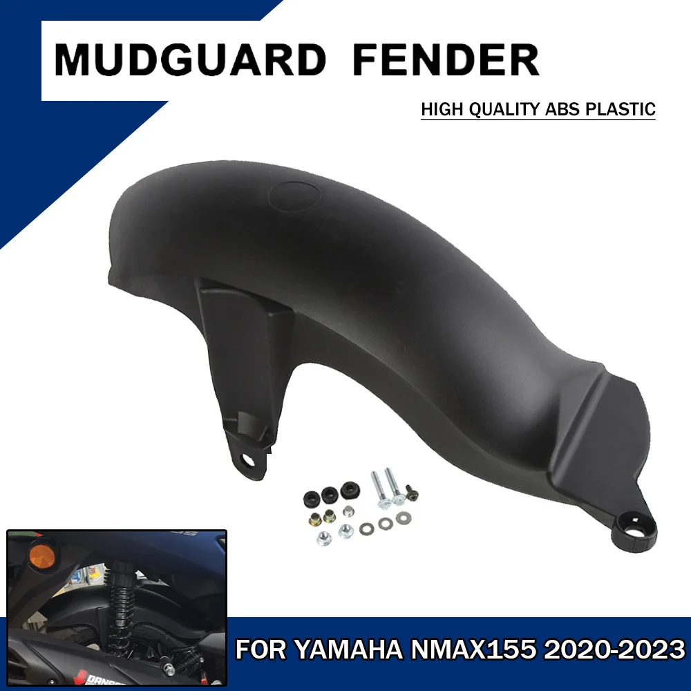 

Motorcycle Rear Wheel Fender Mudguard Mudflap Anti-Mud Guard Cover For Yamaha NMAX155 2020-2022 2023 NMAX160 Nmax 155 166 N-MAX