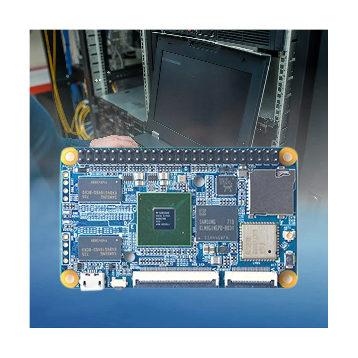 안테나 포함 개발 보드, 코어 1G, 8G, EMMC, WiFi, BT 기가비트 이더넷 포트, Lubuntu, 안드로이드 7.1.2, CORE6818, S5P6818