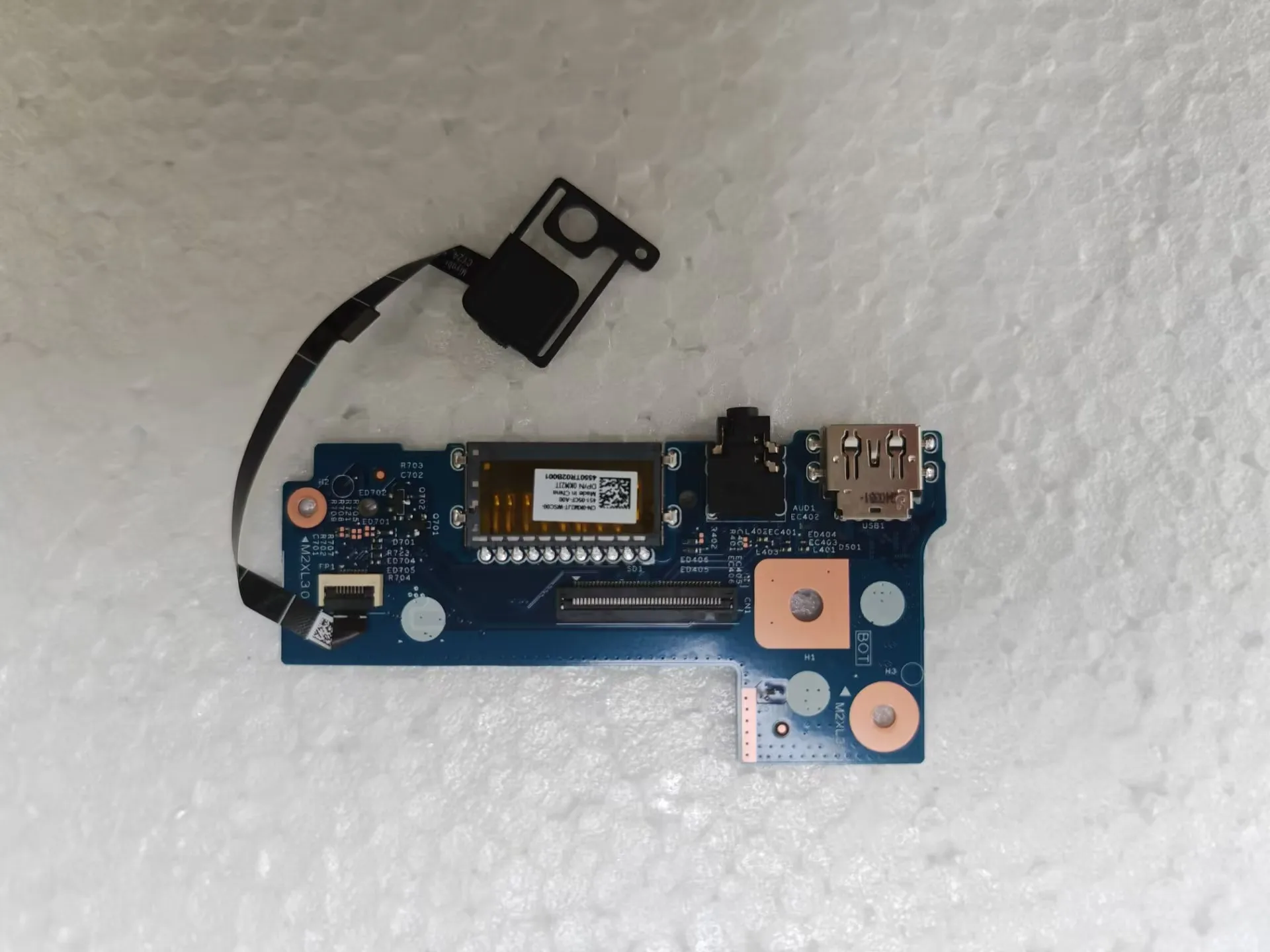 IO Board w/ USB Audio SD card Ports for Dell Inspiron 16 Plus 7640 7645 0KM2JT