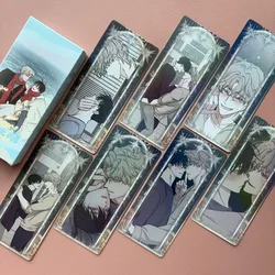 40 Pcs/Set Korean Manga Low Tide In Twilight Laser Long Card Kim Euihyun, Yeo Taeju Comic Characters Collection Cards