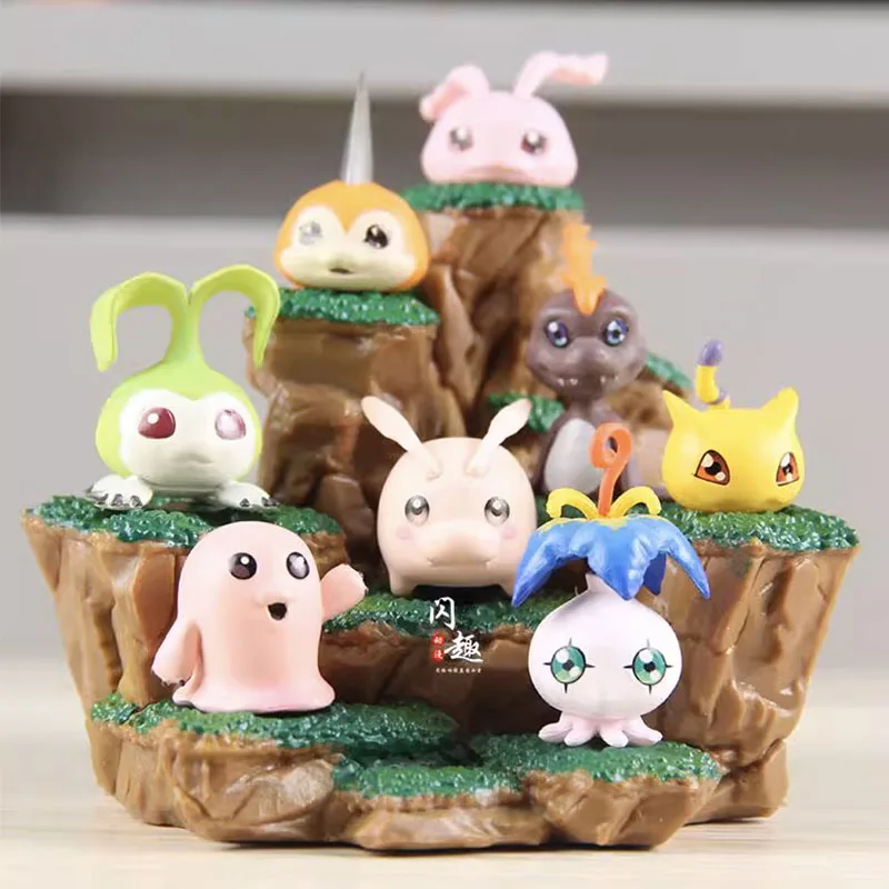 

Pokemon Action Figure Anime Digimon Figuras Manga Figurine Collection Model Doll Ornament Peripheral GK Statue Toys Gift for Kid