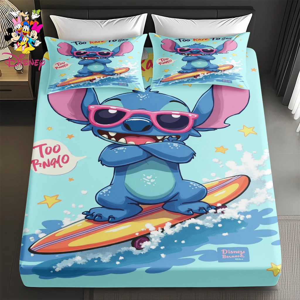 2/3 قطعة من مجموعة ألواح ديزني تيتش الرائعة لركوب الأمواج، طباعة رقمية، ديكور منزلي مريح ناعم لغرف النوم/غرف الضيوف، طوال العام
