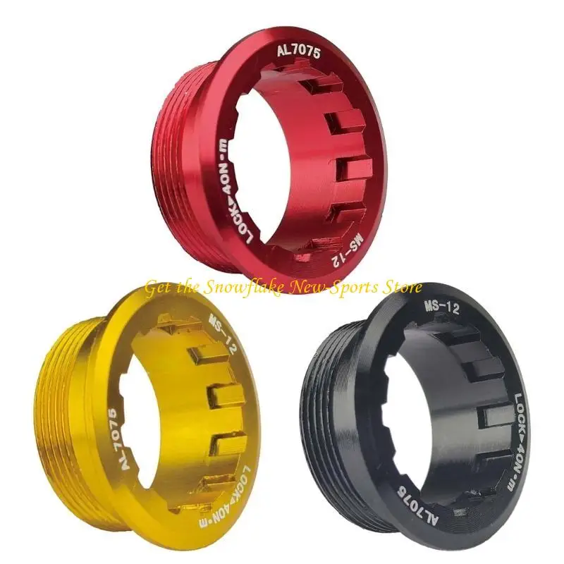 AliExpress KRSEC 12 Speed Flywheels Cover Cassettes Flywheels Lock Cover Bike Freewheels Lock Rings for Efficient Bicycles Gears Systems