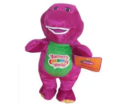 30cm Hot Sale Purple Dinosaur Barney Plush Toys Soft Stuffed Doll Kids Children Gift