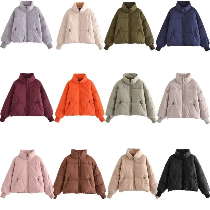 Women's cotton jacket short autumn and winter new products women's casual loose jacket