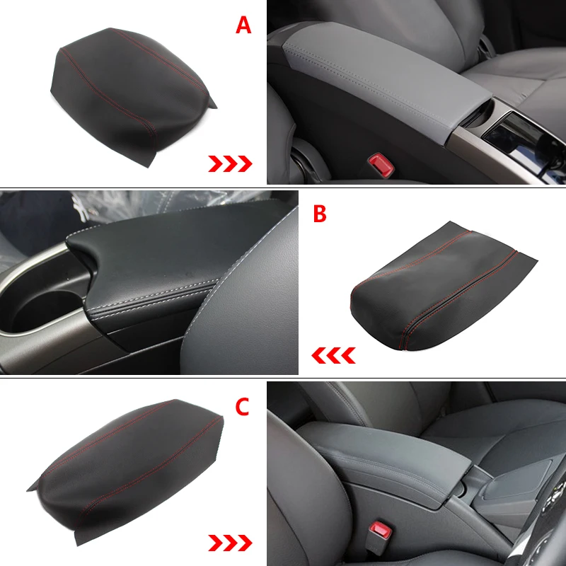 For Toyota Prius 2004 2005 2006 2007 2008 2009 2010 2011 2012 2013 2014 2015 Center Console Lid Armrest Box Cover Protect Trim