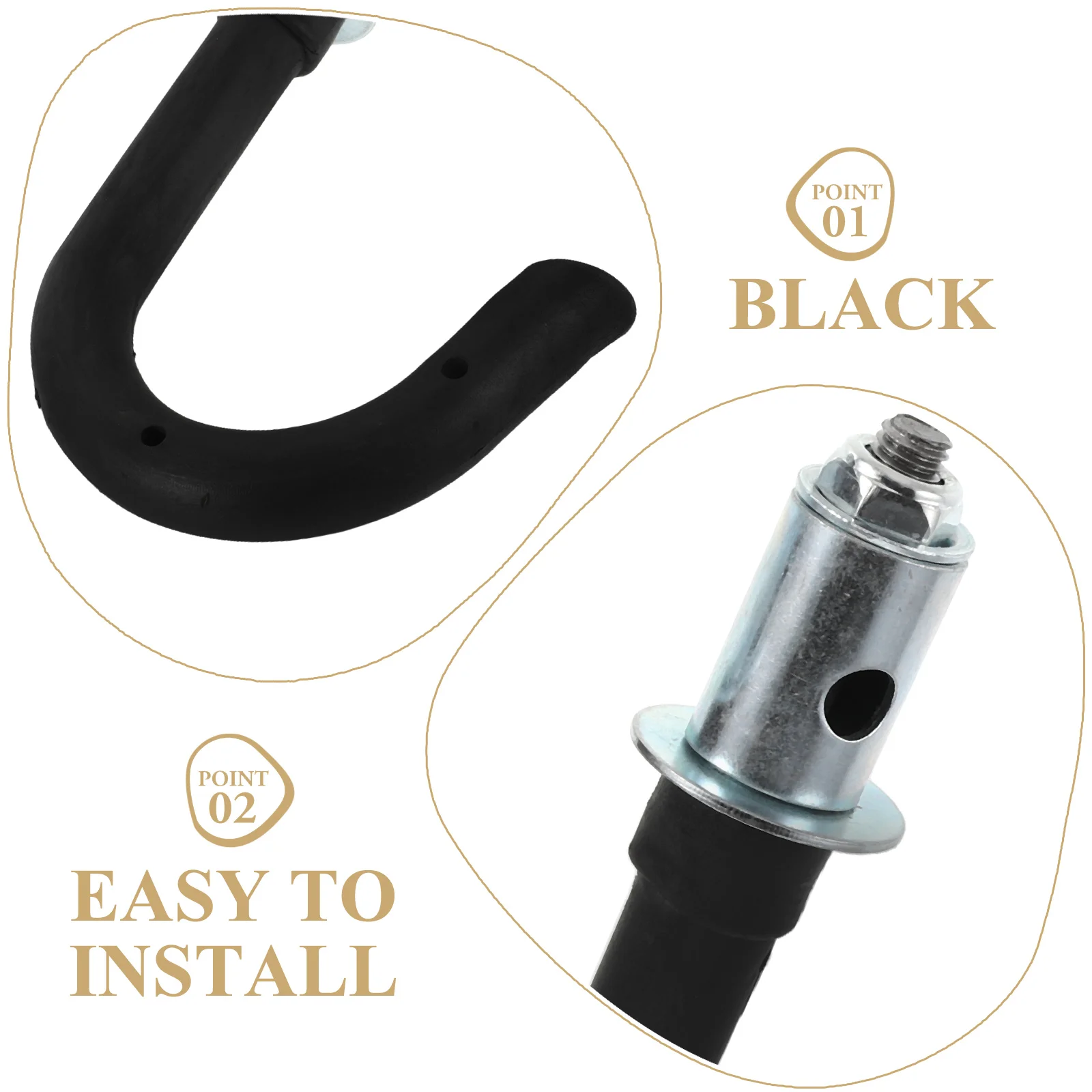 Telescopic Ladder Hangers for Ladders Extension Ceiling Mount Hooks Heavy Duty Bed Outdoor