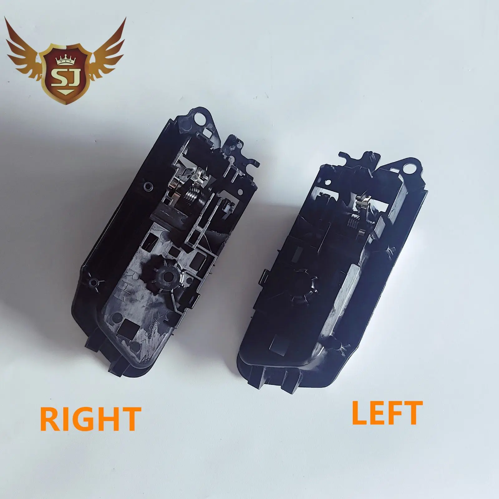 

Внутренняя дверная ручка автомобиля для Toyota Land Cruiser Prado FJ150 150 2010-2019, хромированная черная левая или правая