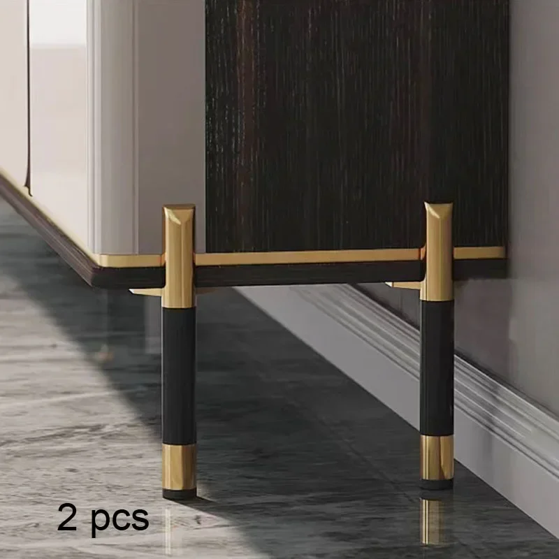 2pcs Furniture Feet Metal Sofa Legs Replacement Sofa Coffee Table Cupboard Cabinet TV Stand Feet Furniture Legs Modern Design