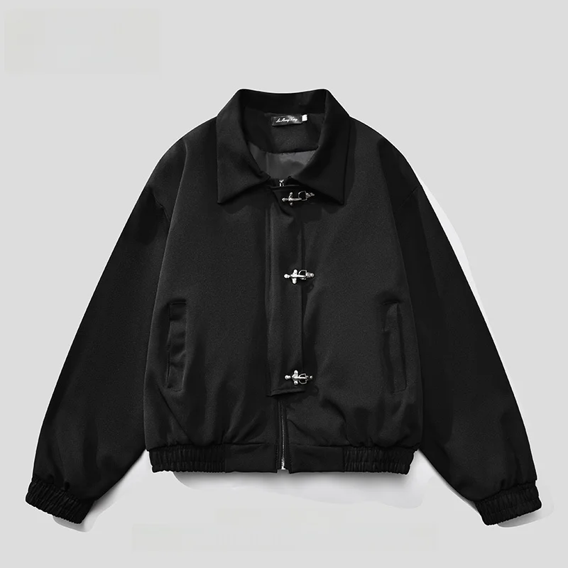 

BMOB American High Street Sle Men's Jaet Collar ort Length Aircrt Bule Trendy Brand Youthful Spring Autumn Outerwear