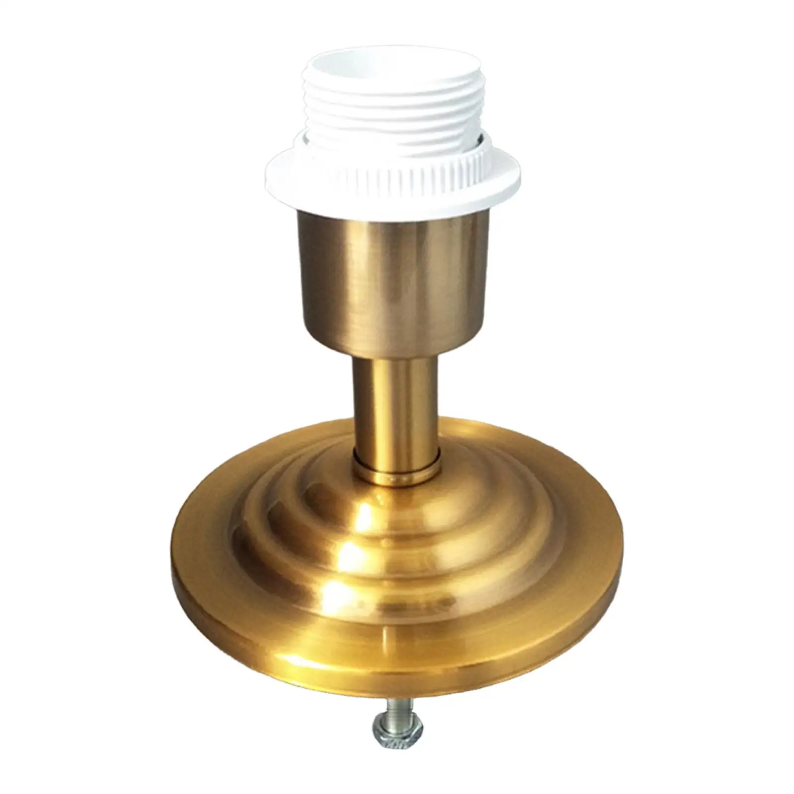 Desktop Lamp Holder Base Replacement DIY Creative,Metal,Lighting Accessories Easy to Install E27 Table Lamp Accessories Modified