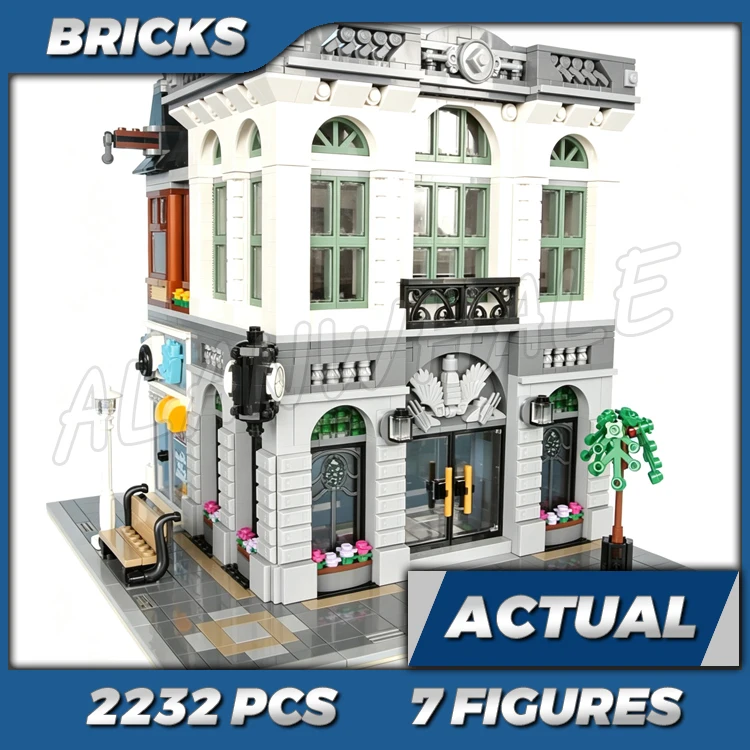 2232pcs Creative Expert Brick Financial Institutions Self-service Laundromat 15001 Building Kit Sets Compatible With Bricks