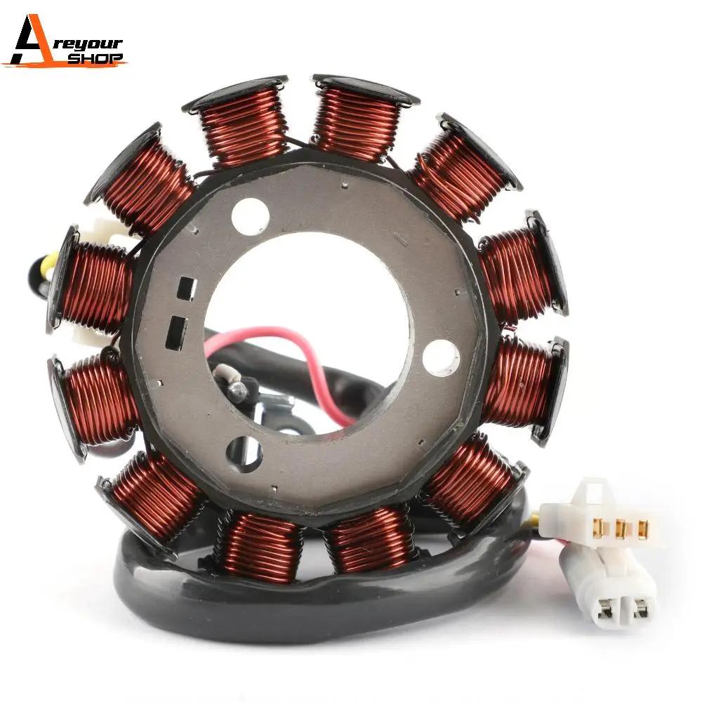 Areyourshop Motorcycle Alternator Stator Coil For Yamaha TTR110 TT-R110 08-17 5B6-H1410-00 5B6-H1410-01 Motorcycle Accessories