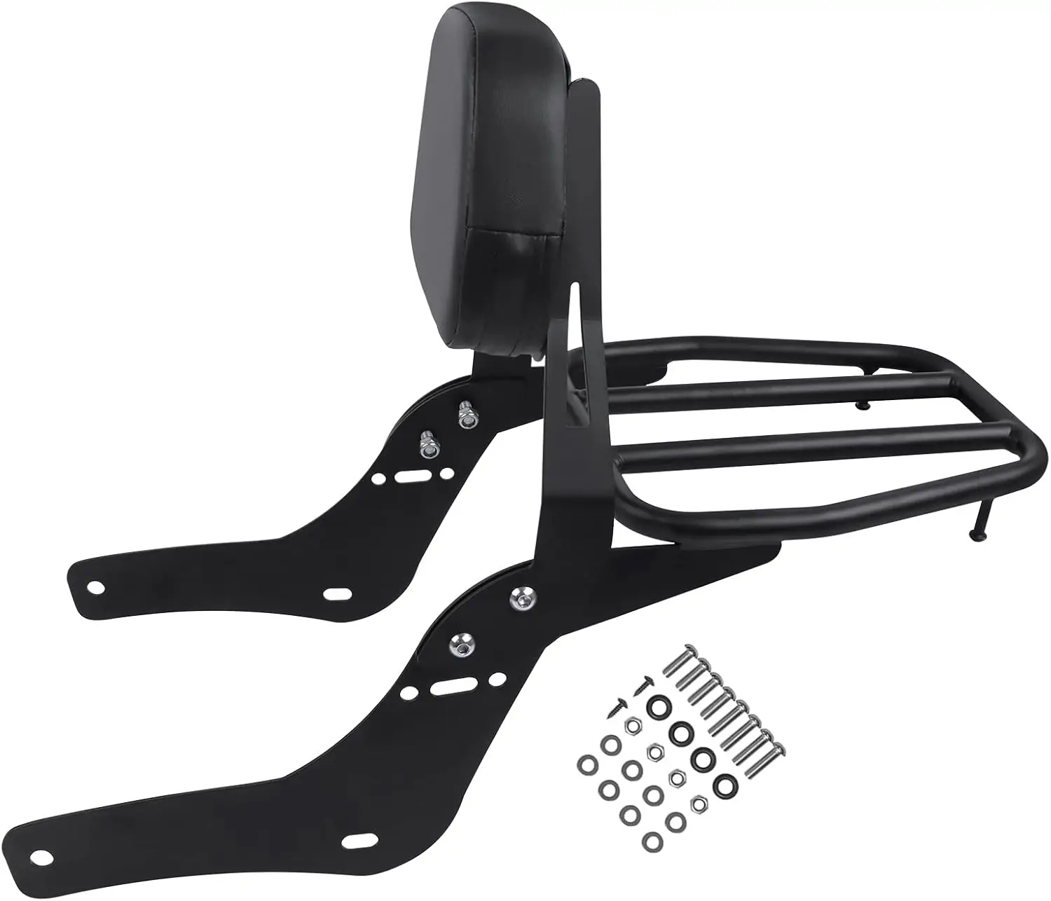 

Worldmotop Motorcycle Sissy Bar Backrest Rear Passenger Seat for Honda Rebel CMX1100 CMX 1100 2021 2022 Detachable Backrest (for