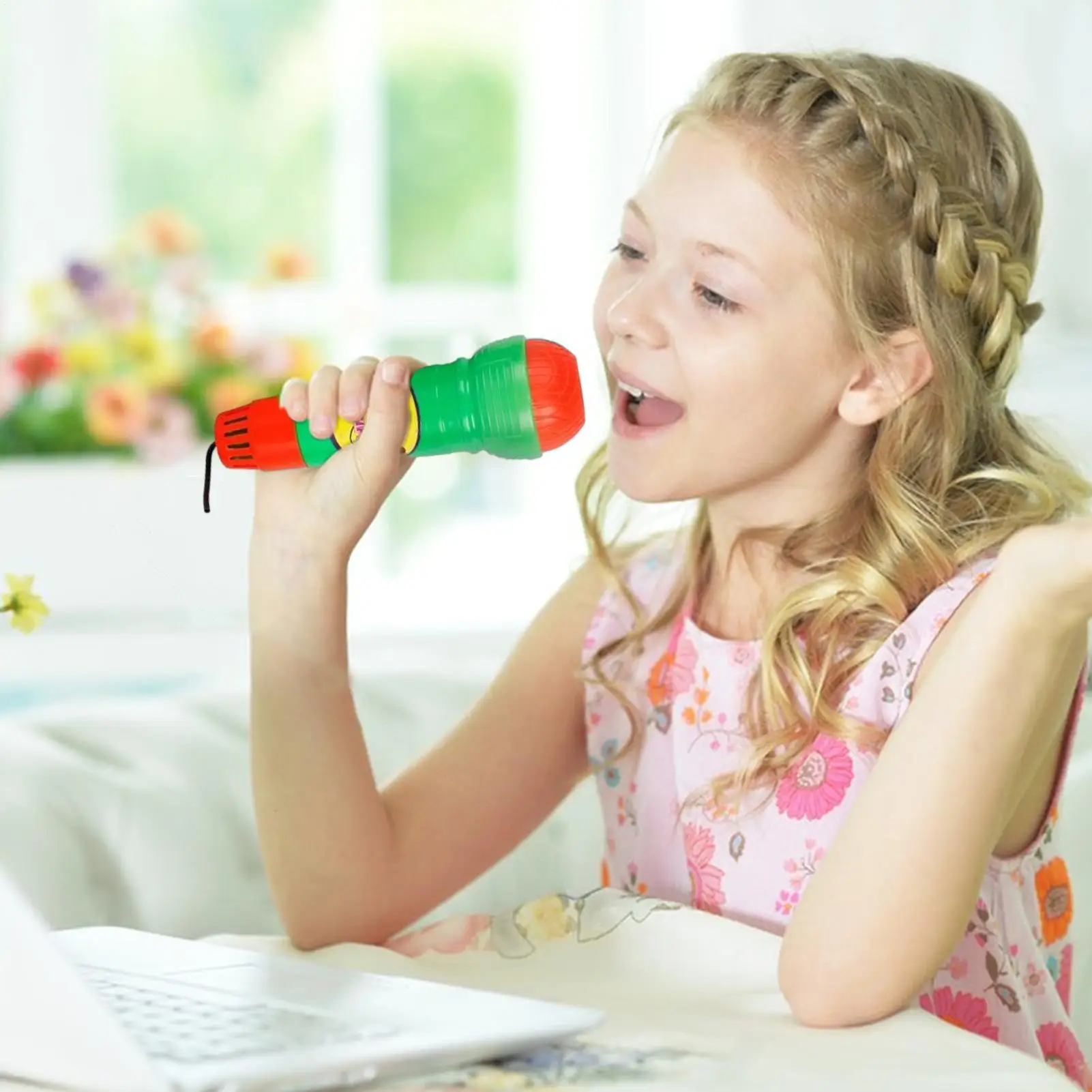 Kids Battery-Free Voice Amplifying Microphone Toys Microphone For Toddlers Echo Microphone For Kids Fun Noise Maker Gifts