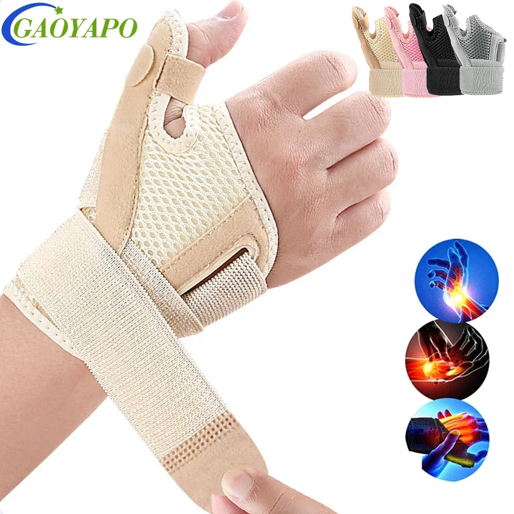 

1PCS Thumb Stabilizer - One Size Fits Most, Ideal for Sport,Thumb Brace for Arthritis Pain and Support,Can be Worn on Both Hands