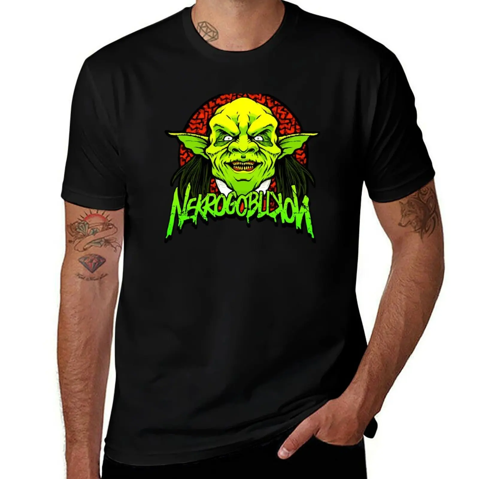 

Nekrogoblikon Merch T-Shirt man t shirt summer man t shirt graphic T-Shirt