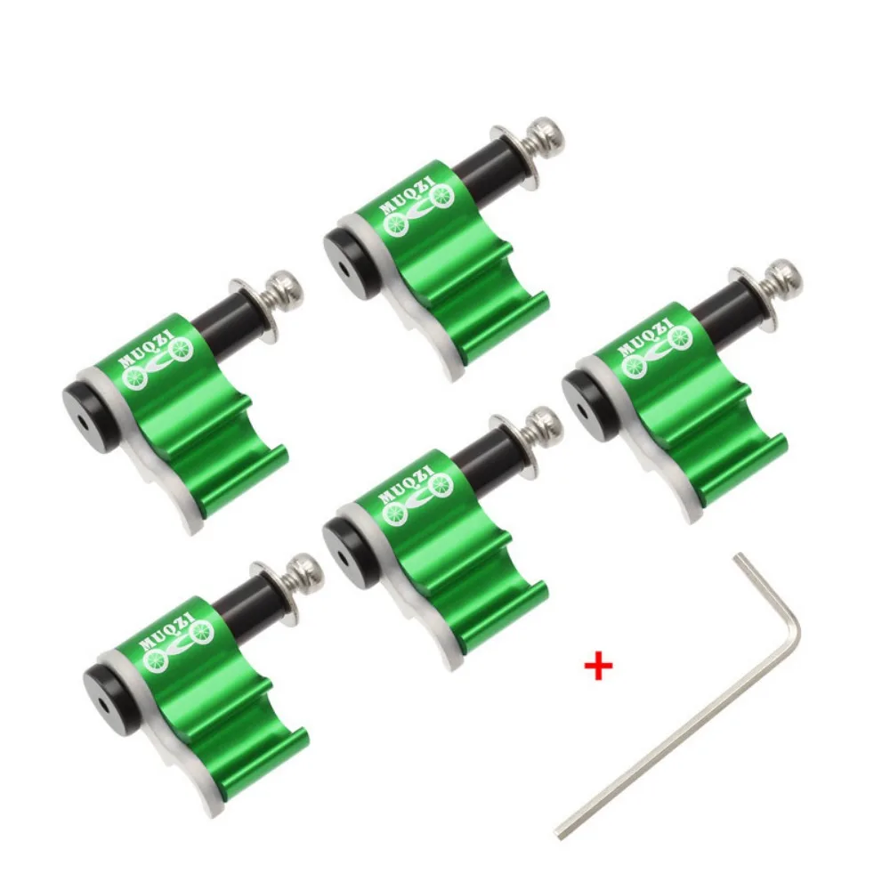

5PCS Conversion Clip Bike Cable Guide Adapter Cable Guide Aluminum Alloy Bike Cable Grip Adapter Clip Variable Speed