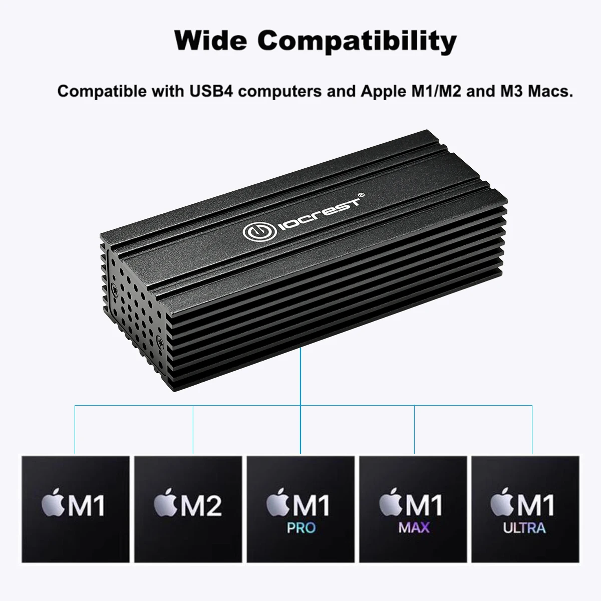 IOCREST USB4 to 10Gbe Ethernet Compatible with Thunderbolt 4 and 3 1 Port RJ45 10GBASE-T Ethernet Support Mac Use AQC113 Chipset