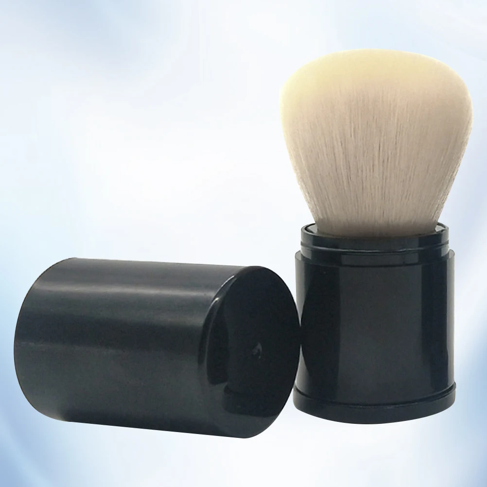 Premium make-upborstelset Witte vezel Professionele borstels voor poederblush Foundation Duurzame zachte haren Gemakkelijk