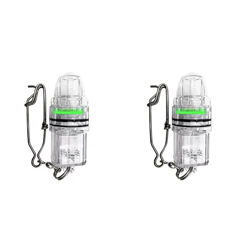 Y51A-2X LED Underwater Fishing Light High-Pressures Waterproof IP68 Lure Fish Finder Lamp Underwater Lights