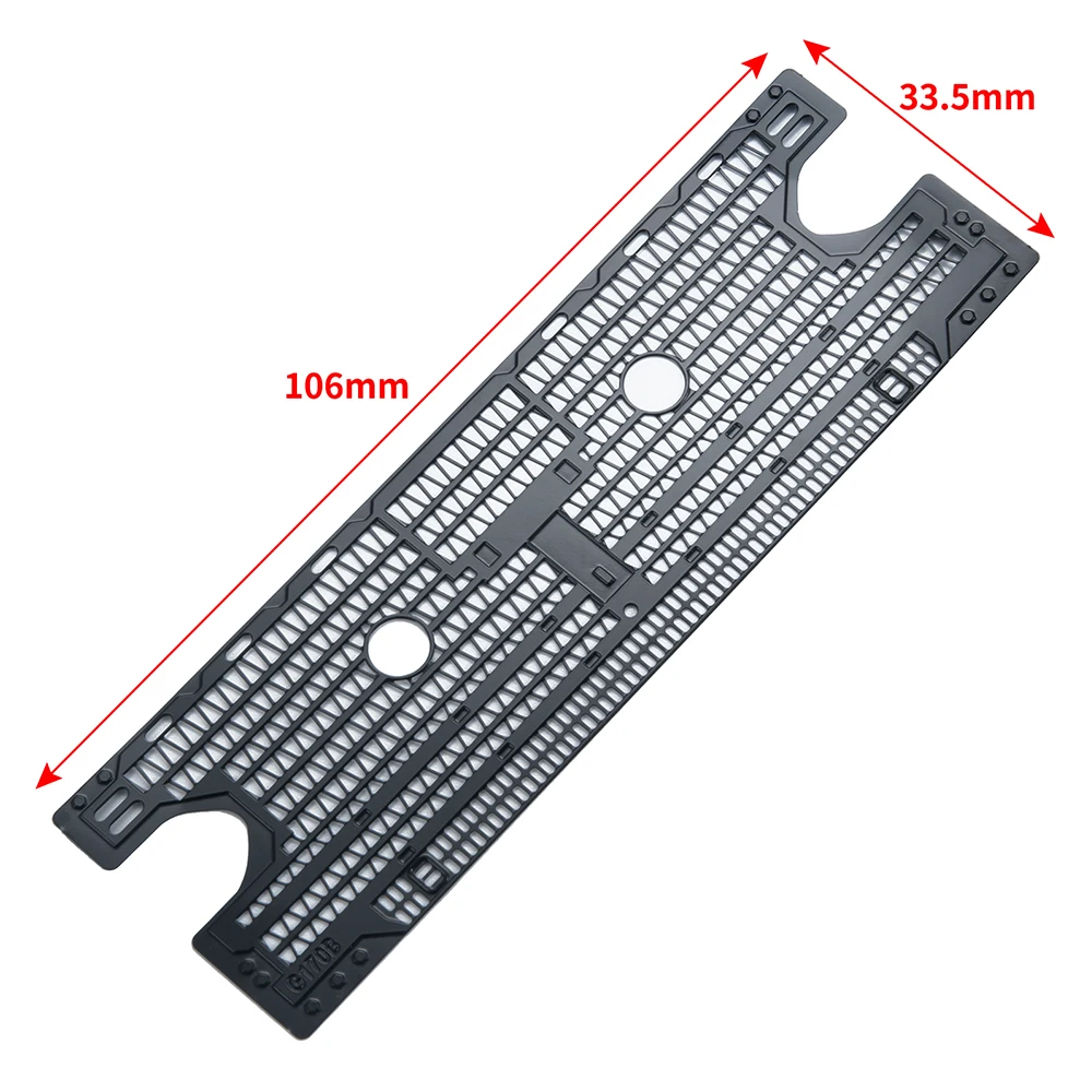 Metalowa siatka symulacyjna do kratka na chłodnicę TRX-4 TRX4 Bronco 1/10 gąsienica RC akcesoria części do ulepszenia samochodów