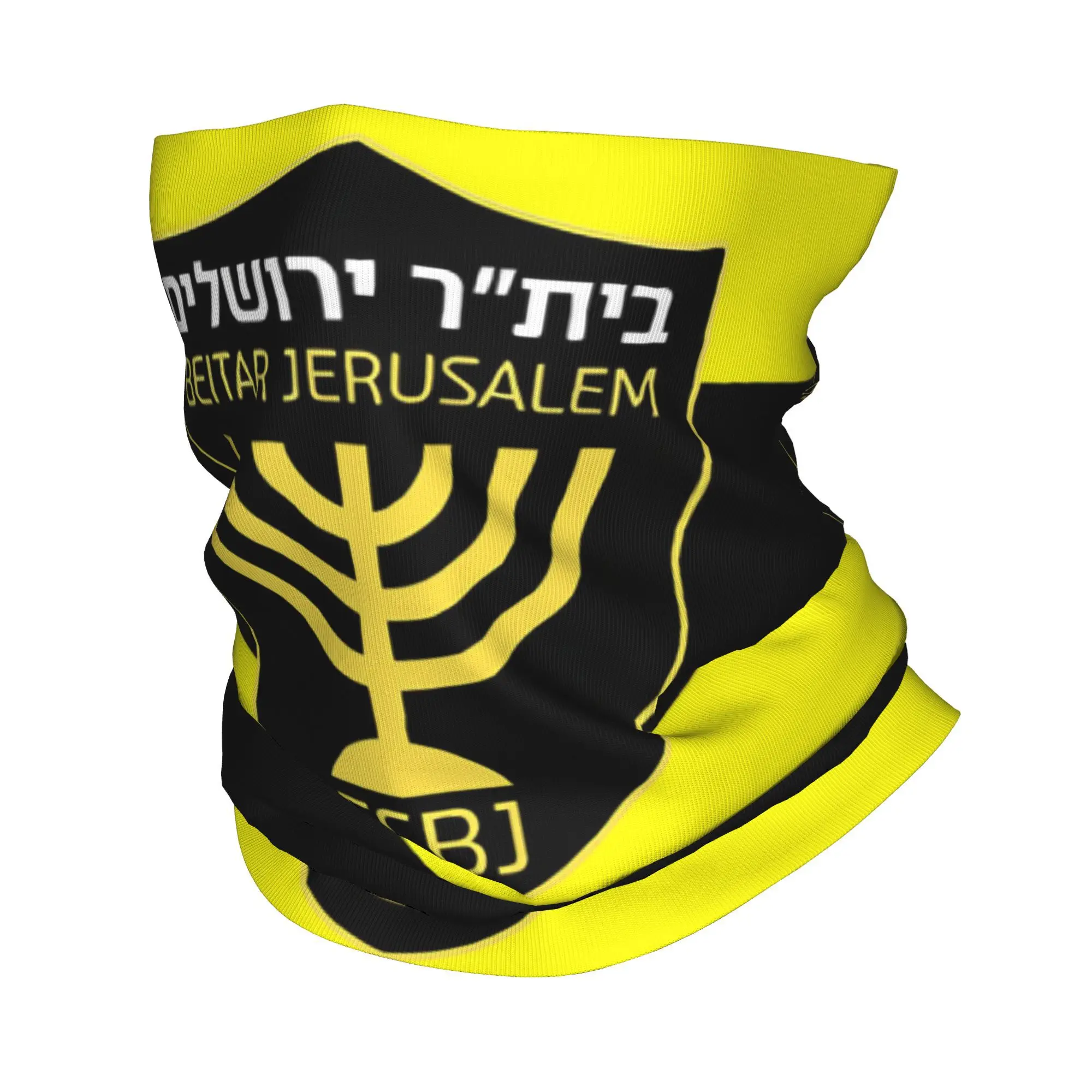 Yarım FC İsrail Beitar Kudüs ISR IL Bandana Boyun Körüğü Takım Kulübü Sihirli Eşarp Sıcak Kafa Bandı Sürme Erkekler Kadınlar için Yetişkin