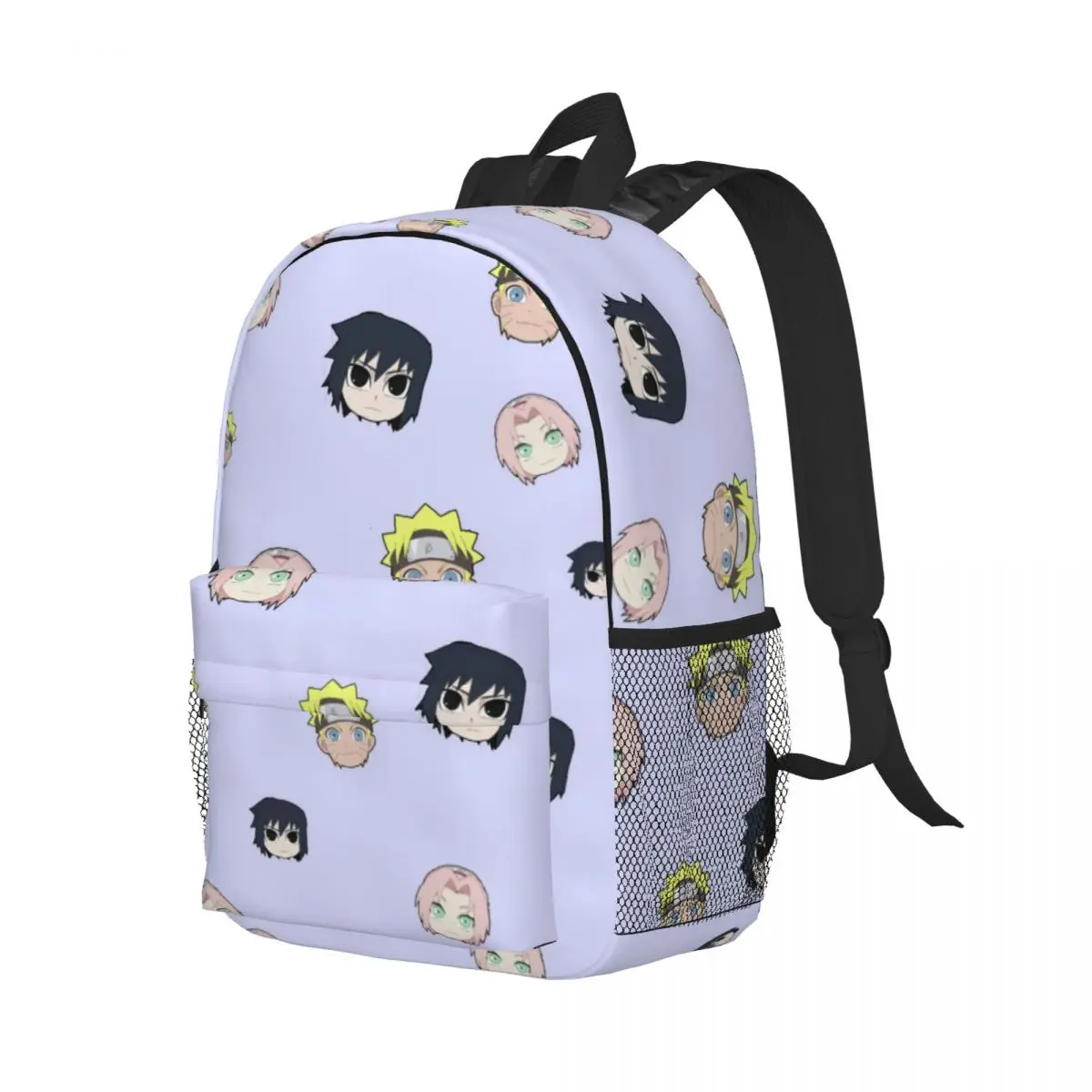Mochila Naruto Durável de 15 Polegadas - Design Ergonômico Leve para Conforto e Conveniência