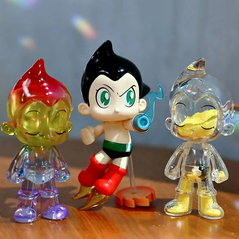 Go Astro Boy Go!Seria Rouse figurka lalki zabawki ASTROBOYS ozdoba na biurko prezent na boże narodzenie dla dzieci Astro Boy figurki Anime