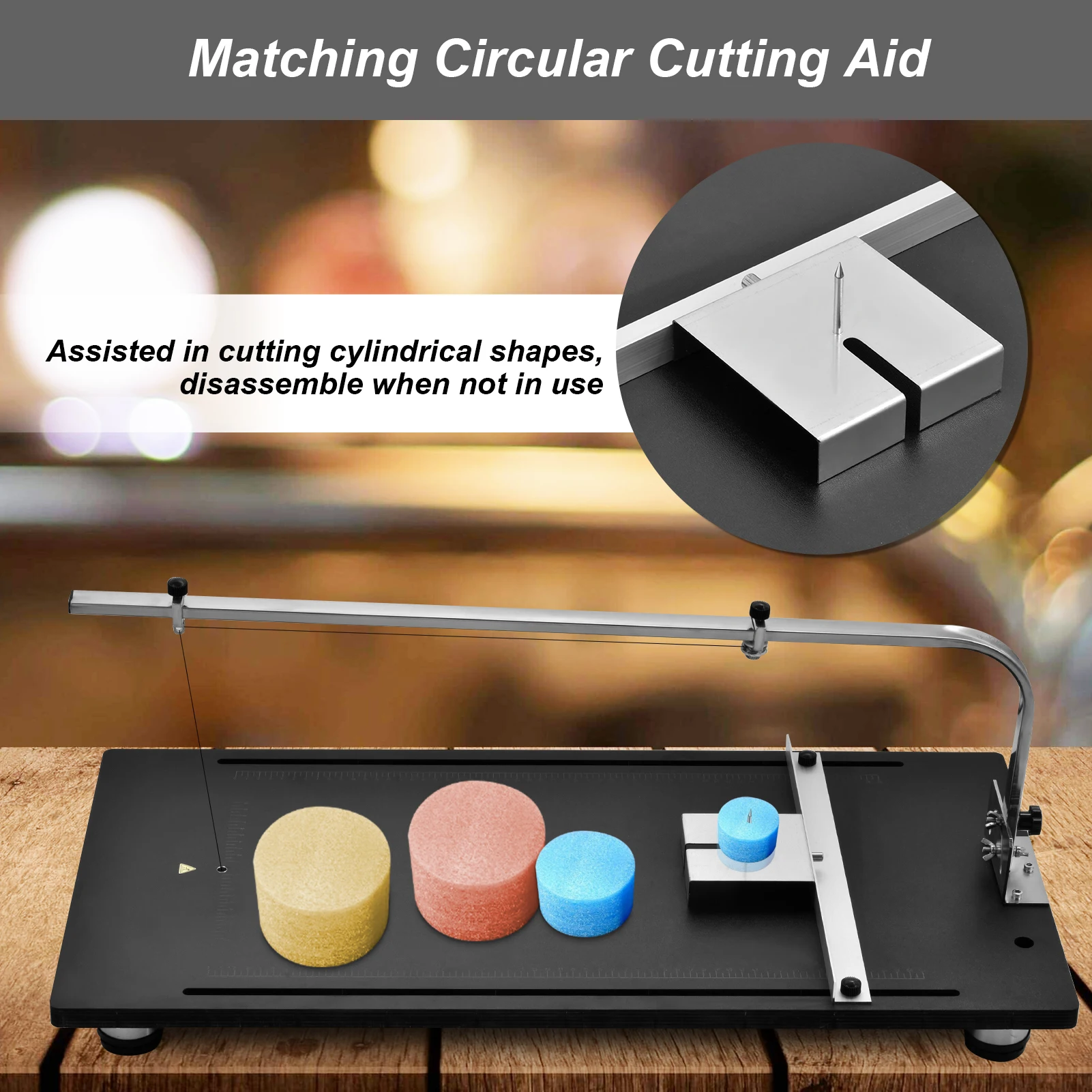 

Hot Wire Foam Cutter Table Portable Foam Board Cutter 110V Table Top Styrofoam Cutter Foam Tool Styrofoam Pearl Cotton KT Board