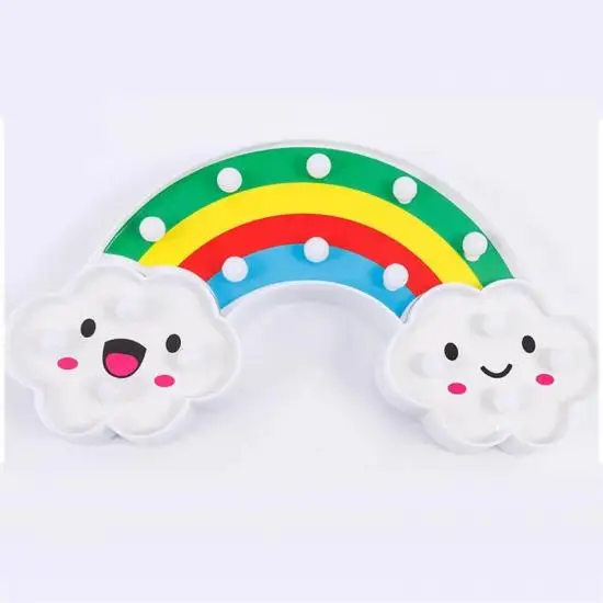 Led rainbow night light lamp Gift,love,friendship,celebration,fun,Joke, Cute, ships from Turkey