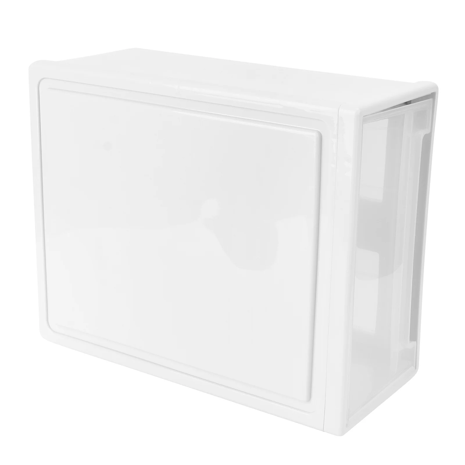 

1pc Large Capacity Storage Box Drawer Type Plastic Organizer For Clothes Books Home Sundries Container Multi Purpose Compact