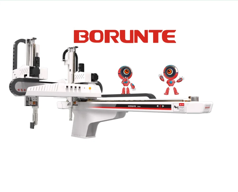 New Borunte BRTR07WDS5PC/FC Five-axis Servo Manipulator Glambot Gantry Actuator XYZ Robot Slide Rail 3000W 6.5m Reach