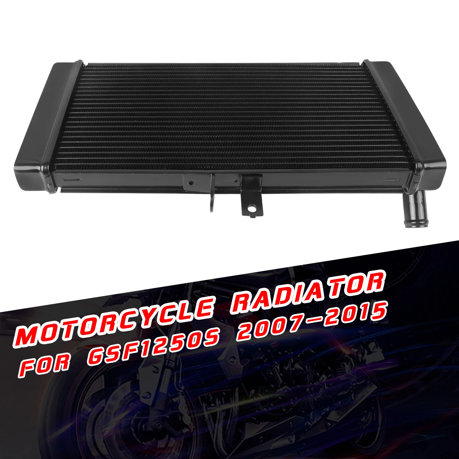 For SUZUKI GSF1250 BANDIT GSF 1250 GSF1250S 2007-2015 2014 Motorcycle Accessories CNC Engine Radiator Cooler Cooling Water Tank