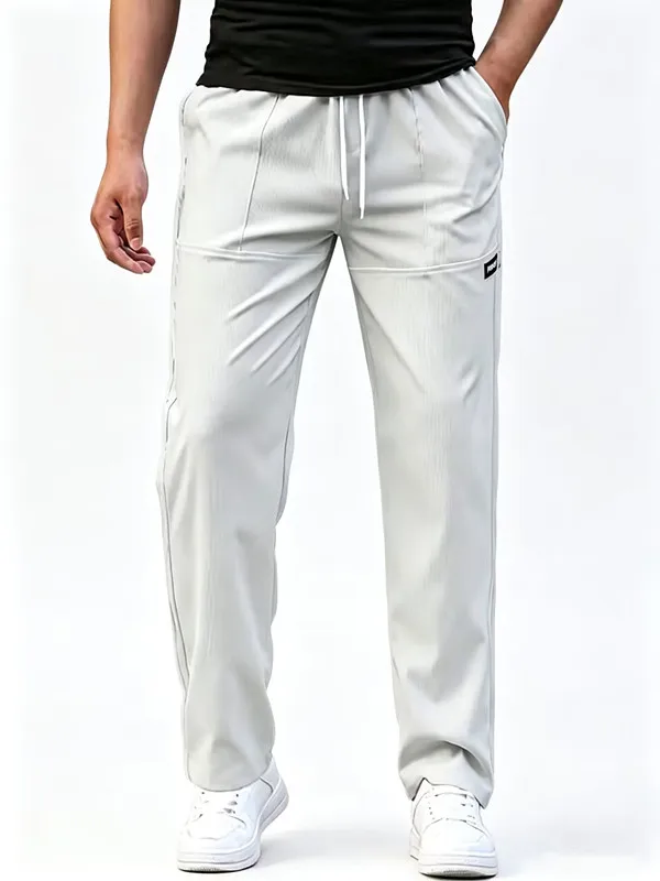 European hot selling new summer beach men's comfortable casual pants, loose and versatile loose pants