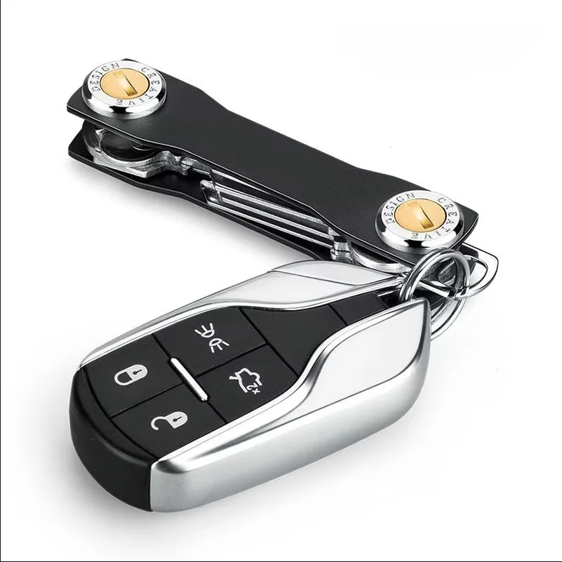 Anodised Aluminium Key Packs, Metal Key Fobs, Key Organizer With Car Key Rings Edc Holder