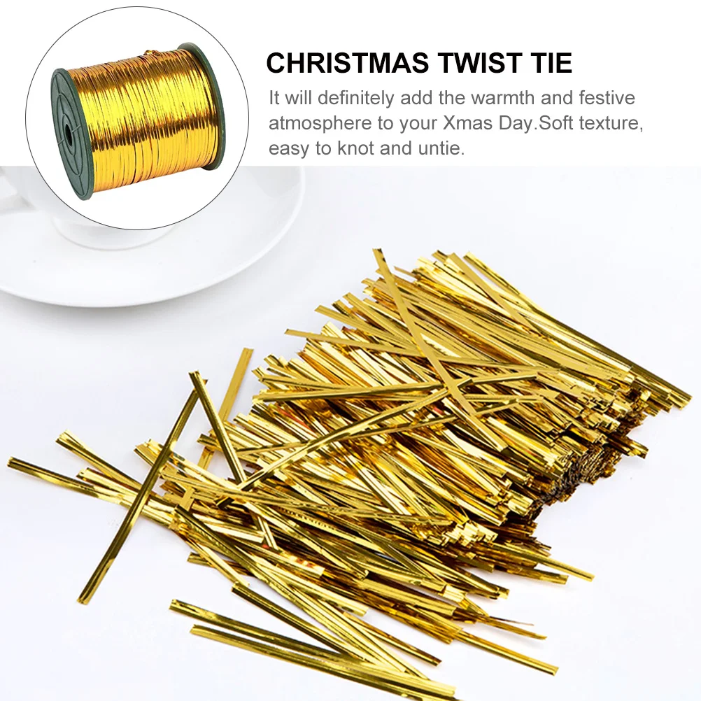 

Exquisite Christmas Cake Tie Durable Xmas Decoration Party Supply Premium Material Soft Texture Bright Colors Light Easy