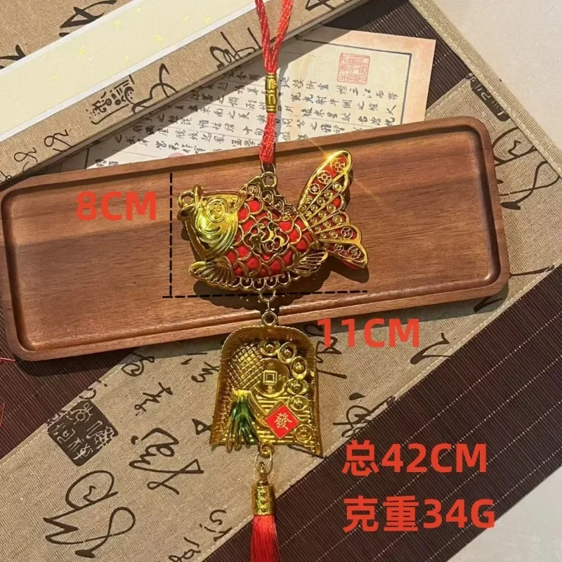 10PCS Chinese New Year Decorations Snake Year Lucky Charms Red Hanging Tassels Feng Shui Decor Chinese Knot Home Tree Ornament view 4