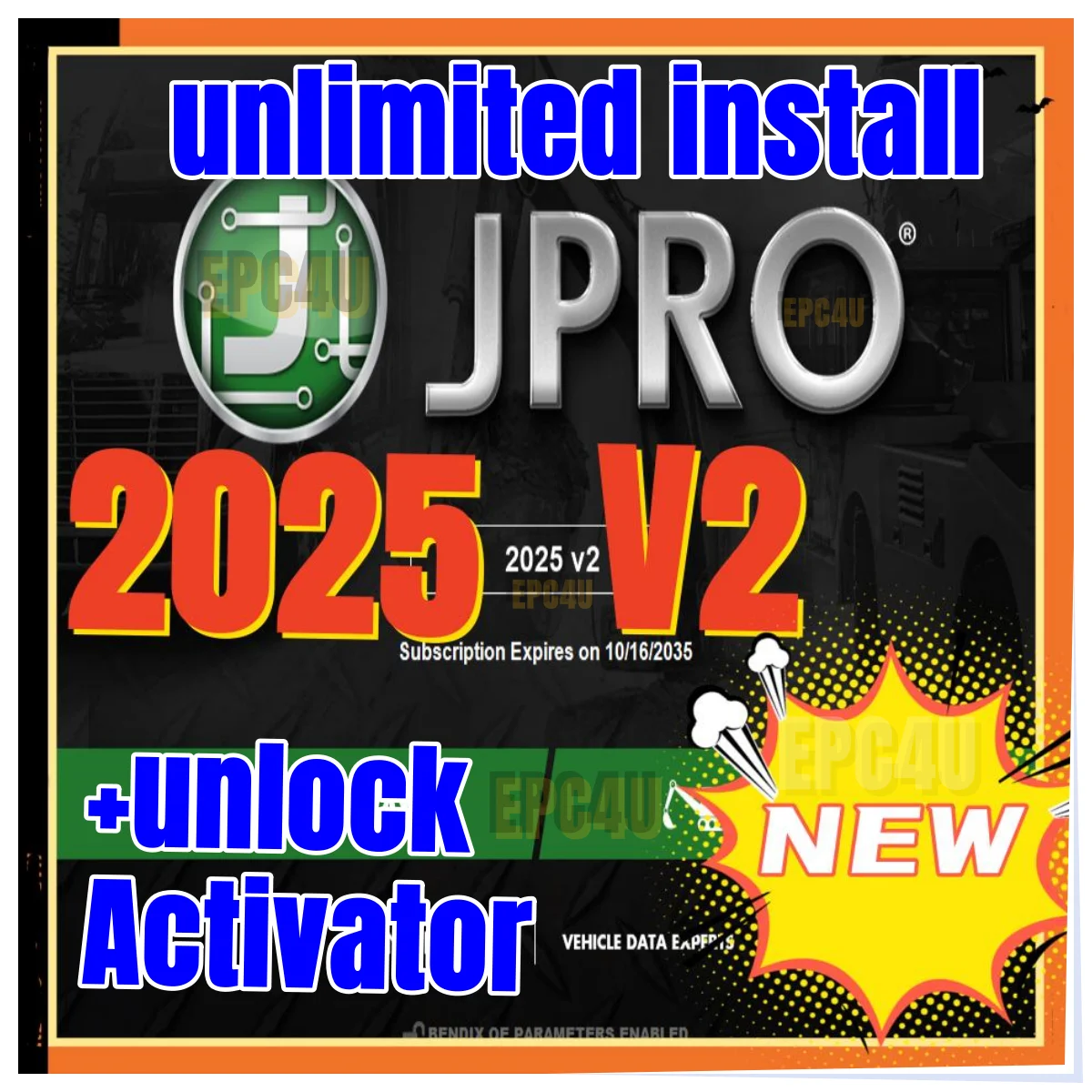 

2025 JPRO Commercial Fleet Diagnostics 2025v2 2024 v3 / 2024 v2 /2019 v2 +unlocked keygen+ free help install + install vide