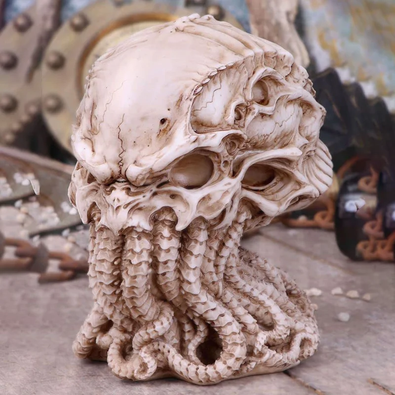 Cthulhu myth skull octopus statue high-level decoration