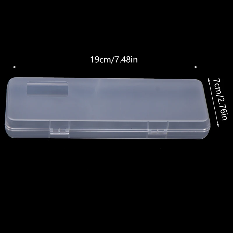 1PC 10 Slots Transparent Plastic Battery Storage Box For AAA/AA/18650 Battery Organizer Waterproof Hard Container