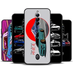 JDM Legend Drift Car Phone Case For ZTE Nubia Red Magic 8 8S 9 Pro Plus 5G 5S 6R Redmagic 6 7 6S 7S Pro Cover