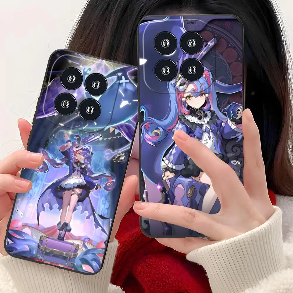 

Чехол для телефона Wuthering Waves Roccia для Xiaomi 15 14 13 12 Mi 11 T Ultra Lite Pro S X 5G с цветным принтом, красивый чехол для мобильных телефонов