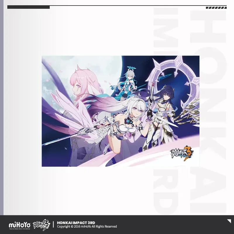 الرسمية هونكاي تأثير 3rd الأعمال الفنية الرسمية المجلد 2 إليسيا كيانا برونيا شخصيات اللعبة التوضيح ألبوم صور كتاب فني هدية